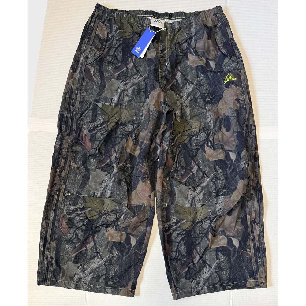ADIDAS Originals - Men's Camo Pants Q1 Super Baggy Skate Grunge JD5403 - 2XL NEW